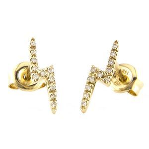 Diamond Fashion Earring (Yg/Sc)